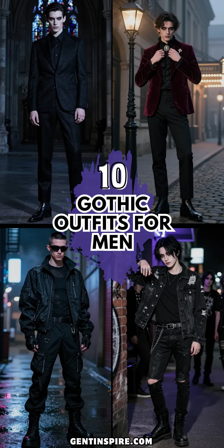 Gothic Outfits for Men