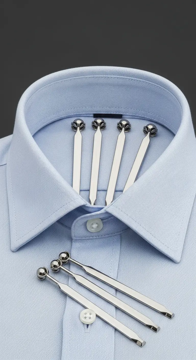 Stainless Steel Collar Stays for Long-Term Durability