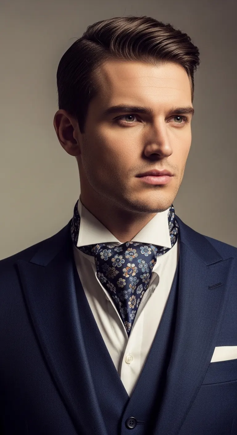 Match The Collar Style To Your Cravat