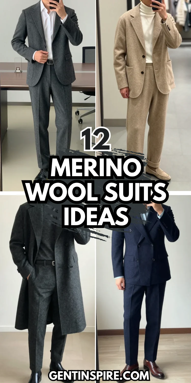 12 Merino Wool Suits: Sharp, Breathable Power Looks 2 Merino Wool Suits