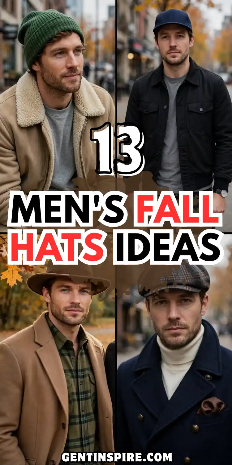 13 Men's Fall Hats That Actually Upgrade Your Entire Outfit 1 Men's Fall Hats