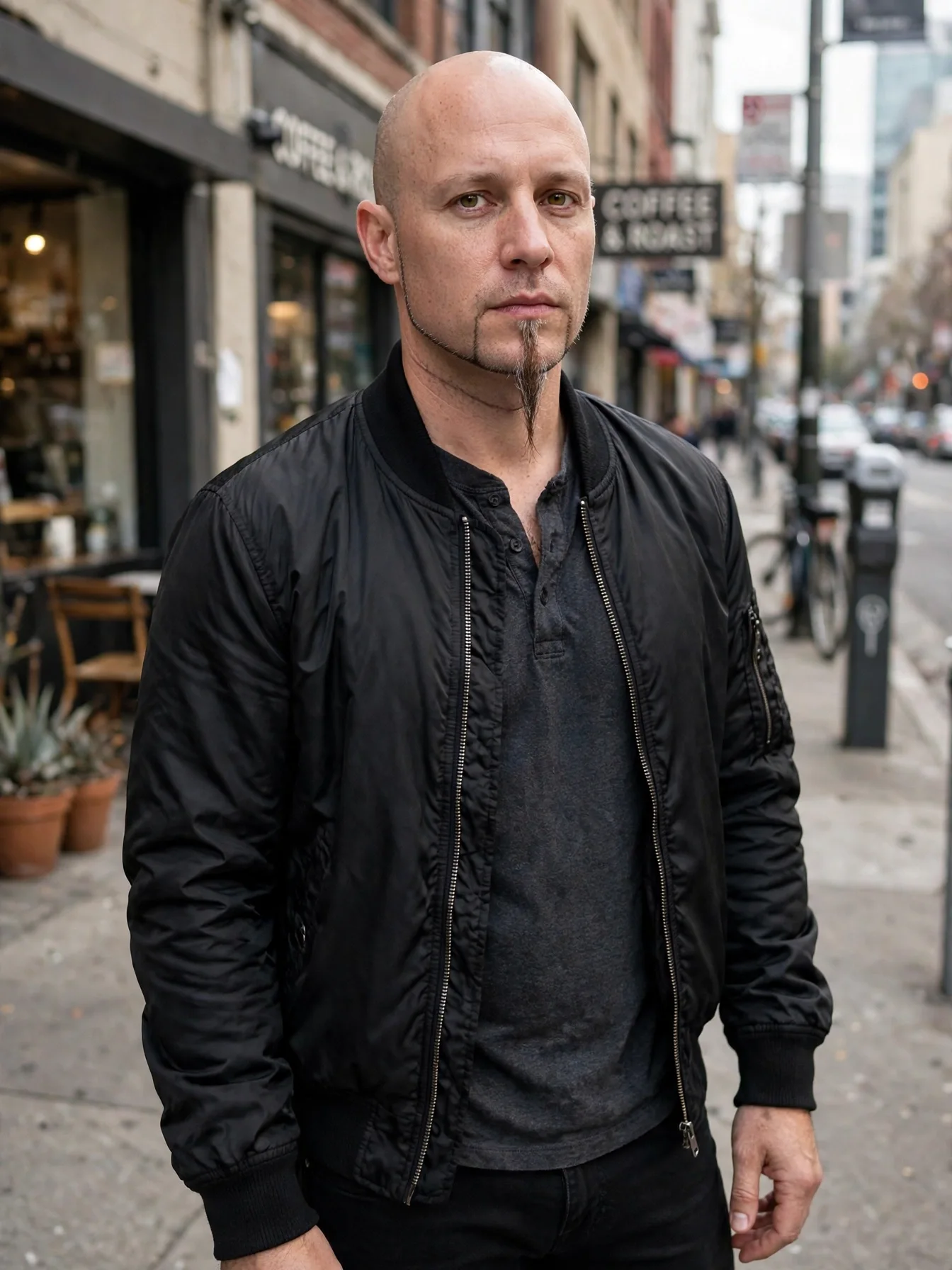 Bald Men with Goatee: 9 Confident Looks to Try 3 The Extended Goatee