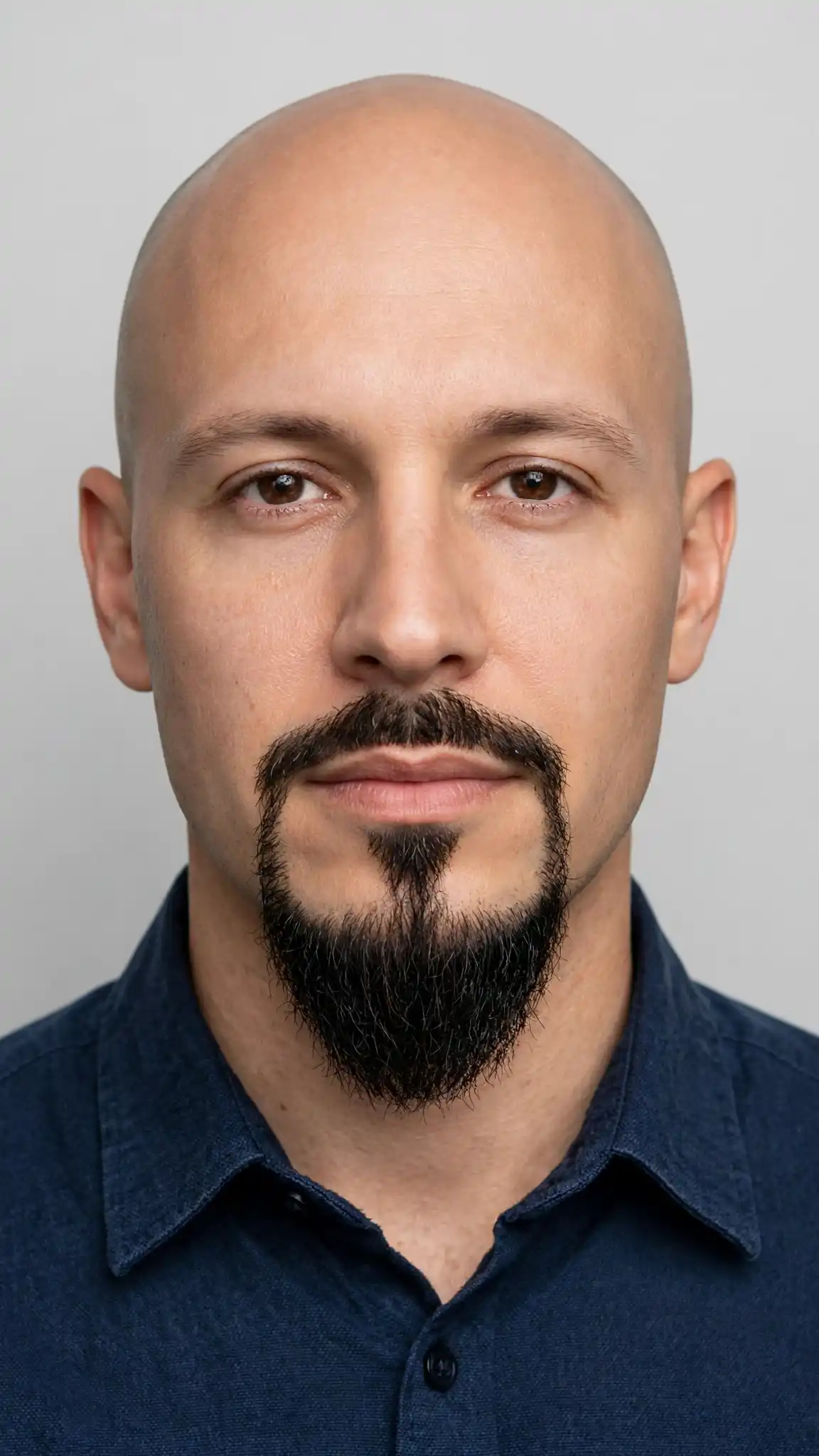 Bald Men Beard Ideas for a Sharp, Confident Look 7 The Goatee