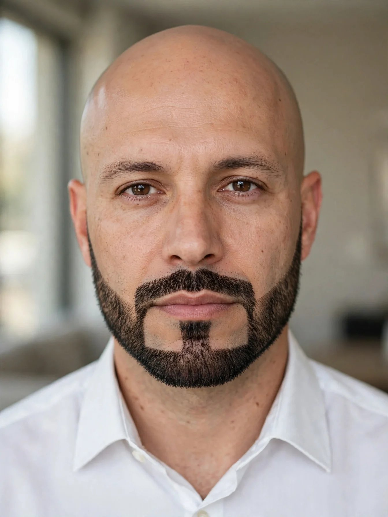 Bald Men with Goatee: 9 Confident Looks to Try 5 The Short Boxed Goatee
