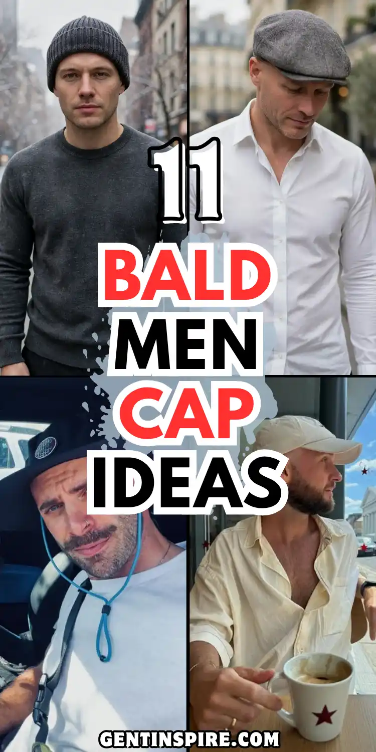 11 Bald Men Cap Ideas for a Stylish Look 1 Bald Men Cap